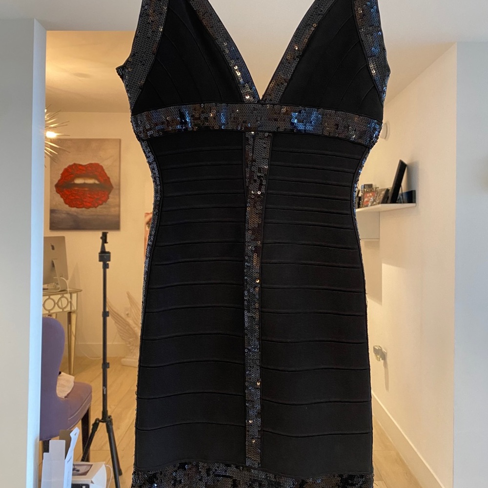 Hervé Ledger Bondage Dress